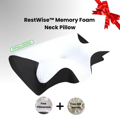 RestWise™ Memory Foam Neck Pillow