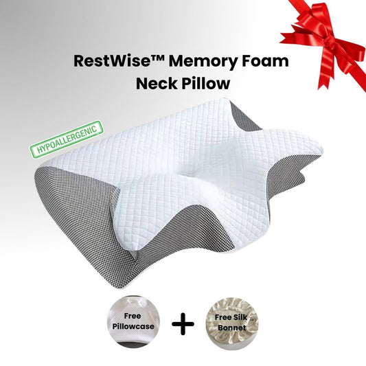 RestWise™ Memory Foam Neck Pillow