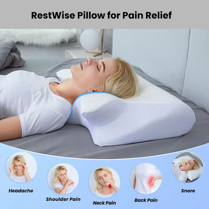 RestWise™ Memory Foam Neck Pillow