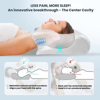 RestWise™ Memory Foam Neck Pillow