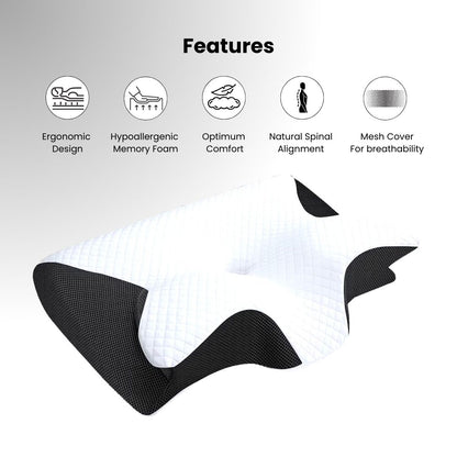 RestWise™ Memory Foam Neck Pillow