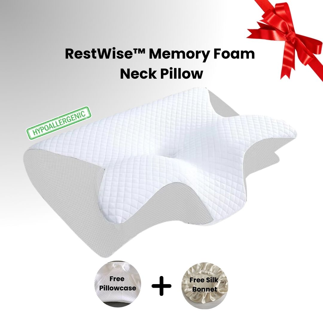 RestWise™ Memory Foam Neck Pillow